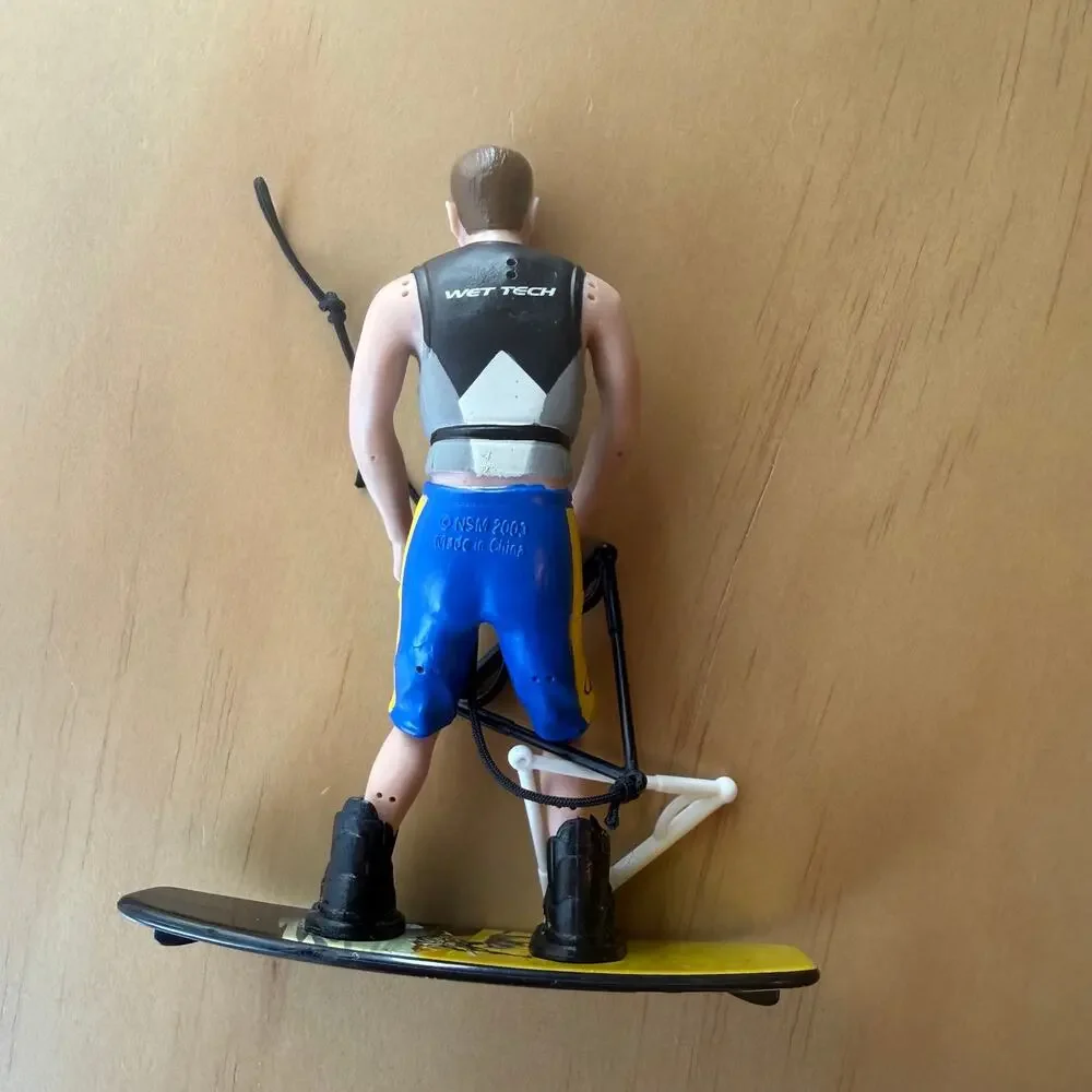 RARE Huck Doll 2003 Bendable Wakeboard Series 1 With Accessories